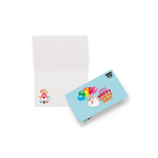 HAMSTA® Bob Soda / Happy Birthday! - Greeting card