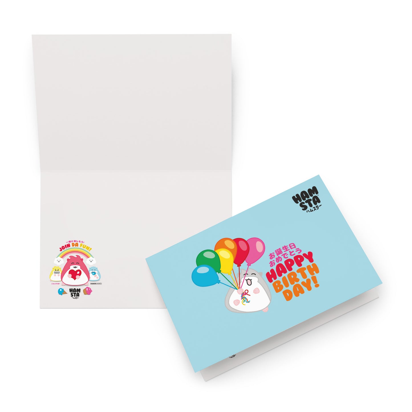 HAMSTA® Bob Soda / Happy Birthday! - Greeting card