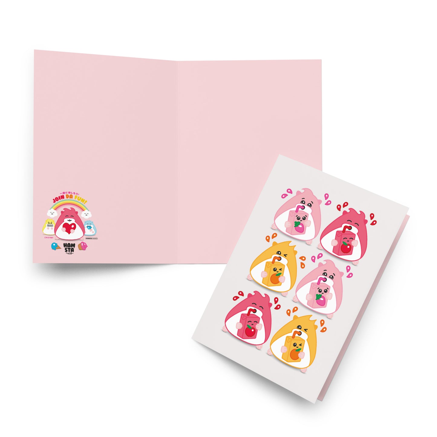 HAMSTA® Juicy Girls / Greeting card