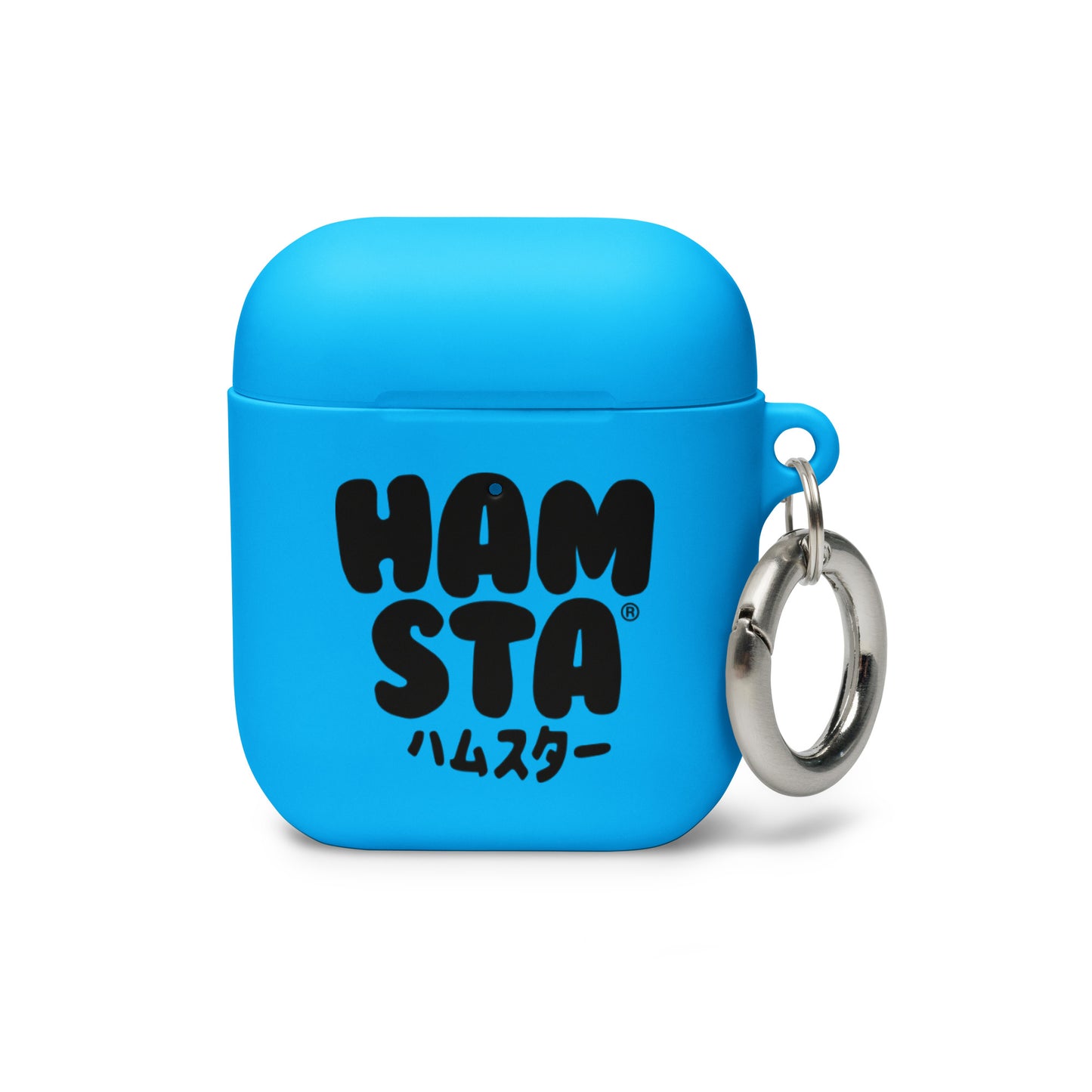 HAMSTA® Da Black Logo / Rubber Case for AirPods®
