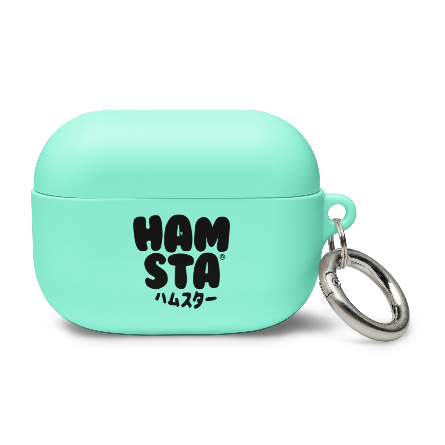 HAMSTA® Da Black Logo / Rubber Case for AirPods®
