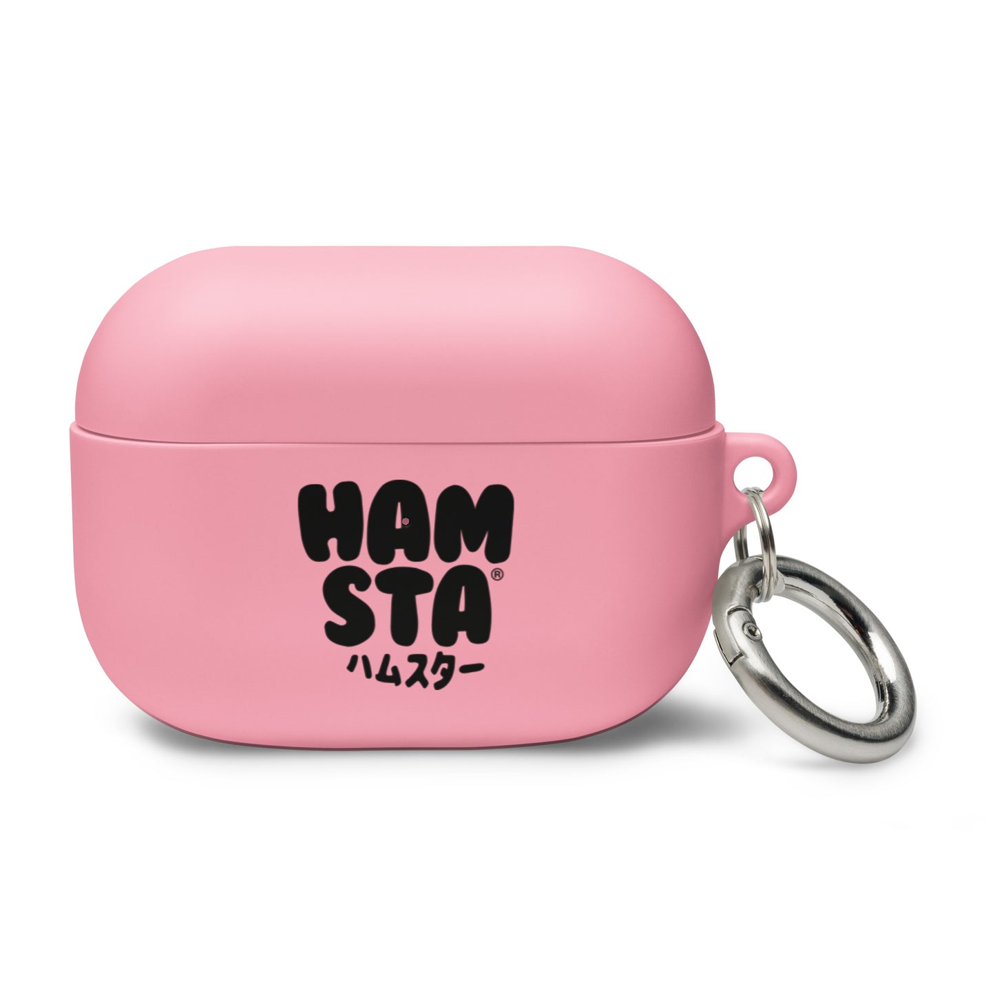 HAMSTA® Da Black Logo / Rubber Case for AirPods®