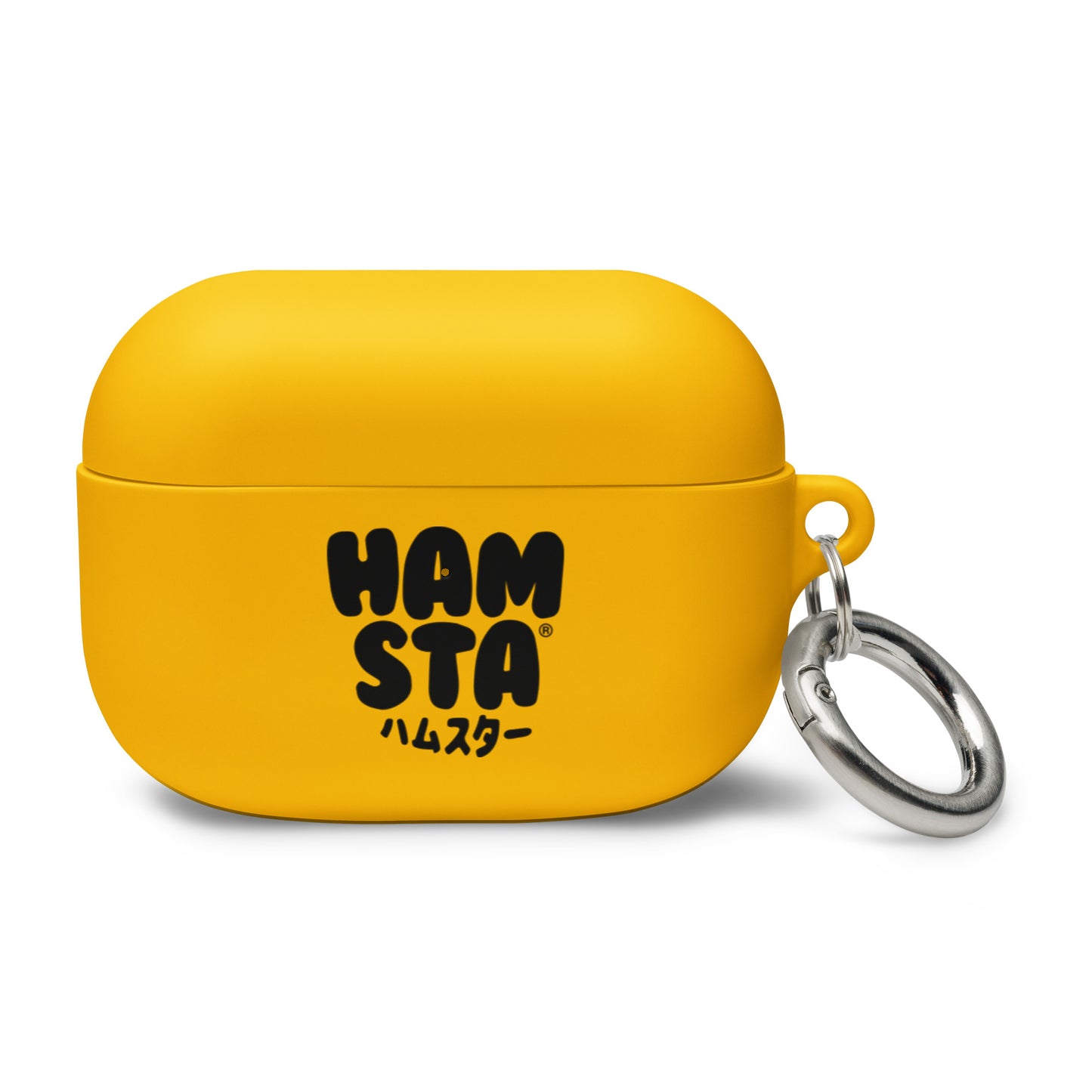 HAMSTA® Da Black Logo / Rubber Case for AirPods®