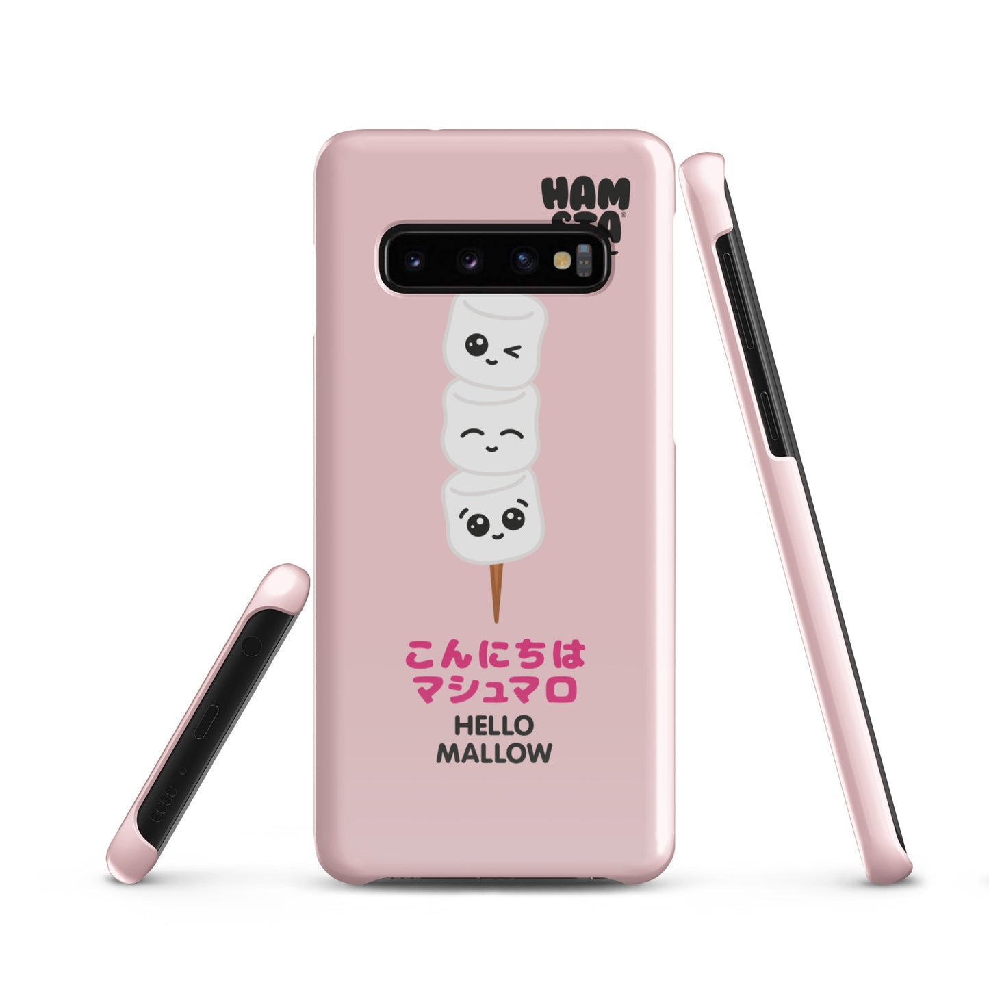 HAMSTA® Marshmallow Moods / Hello Mallow Pink - Snap case for Samsung®
