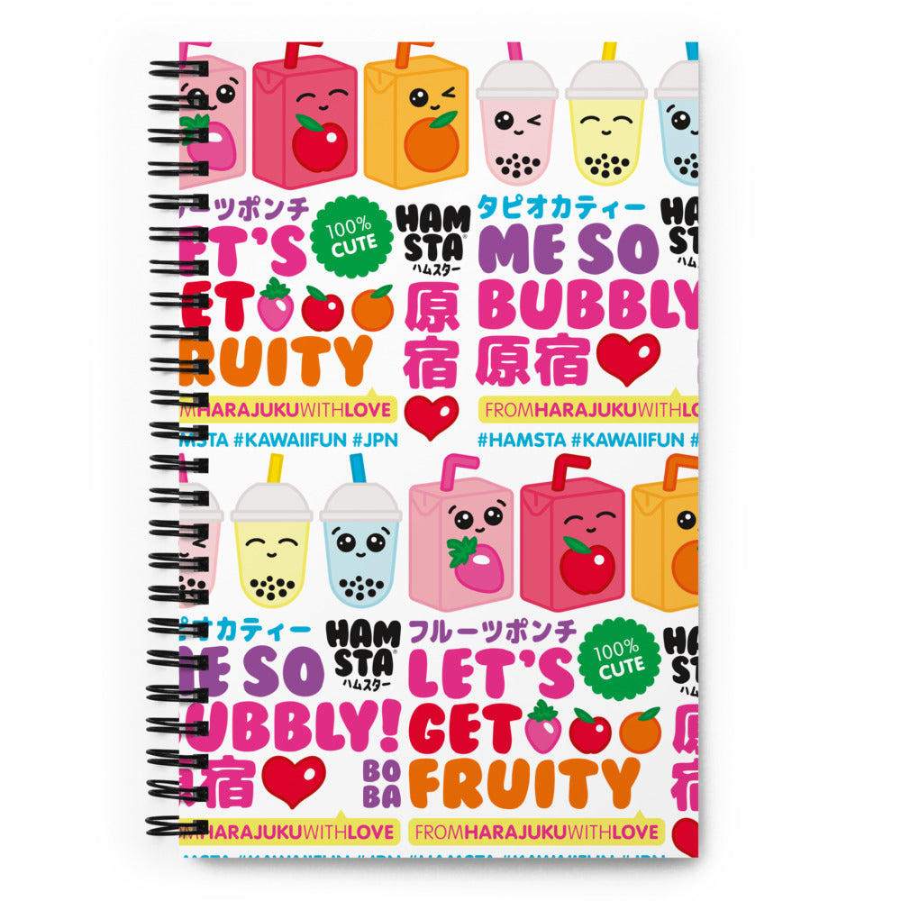 HAMSTA® From Harajuku With Love / Wallpaper - Spiral notebook
