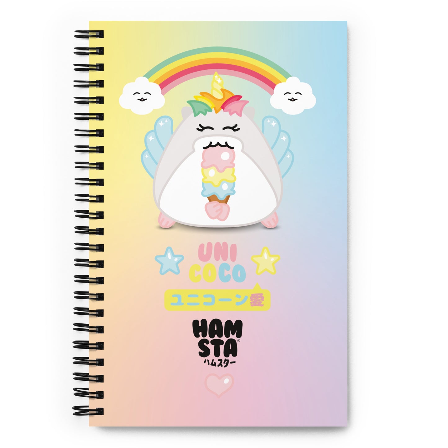 HAMSTA® Uni Coco - Spiral notebook