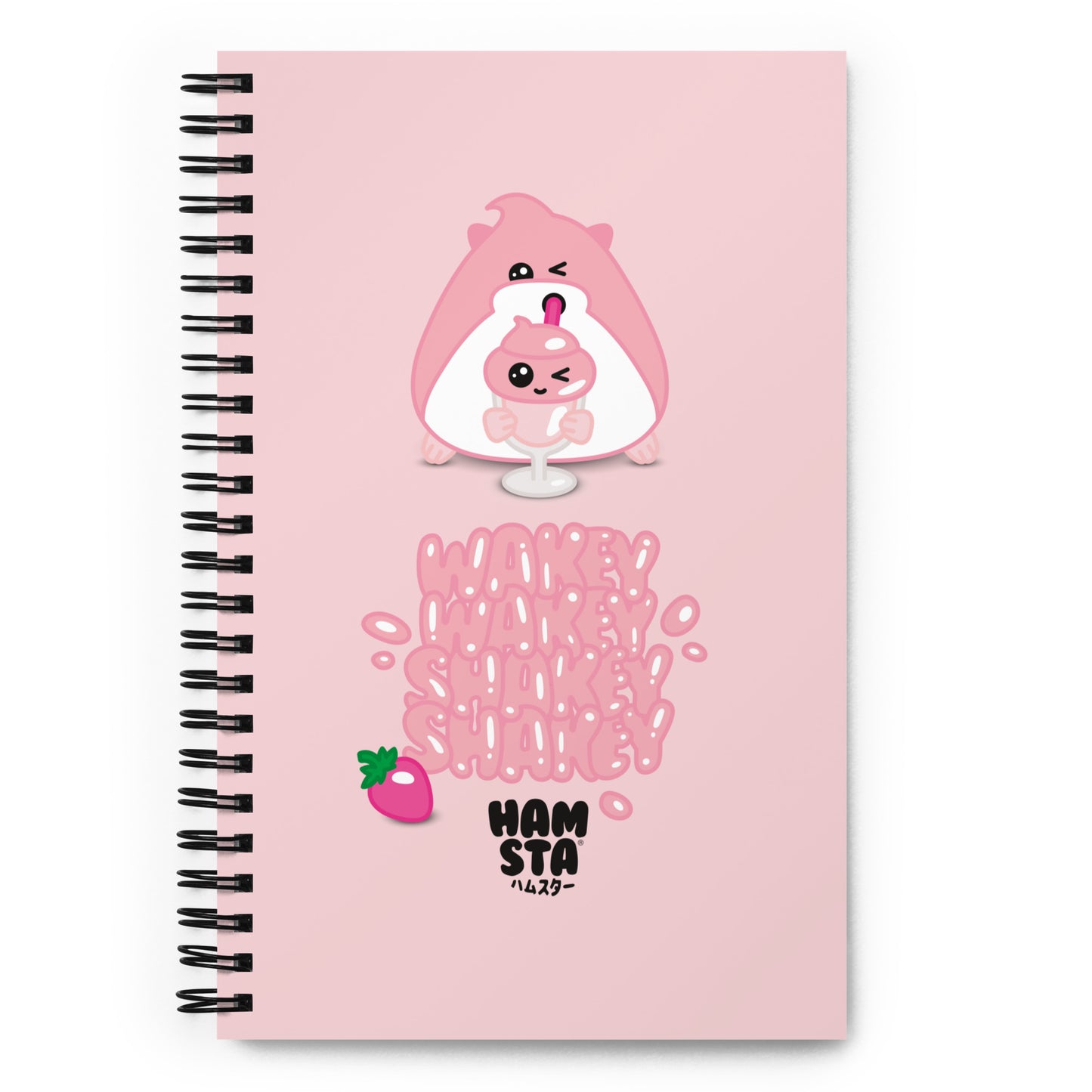HAMSTA® Milkshake Mornings - Spiral Notebook