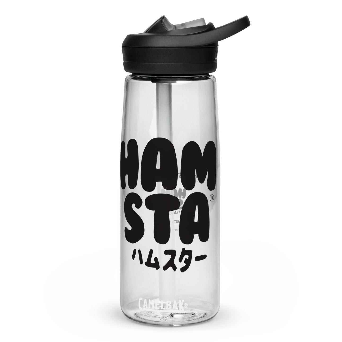 HAMSTA® Da Black Logo - Water bottle