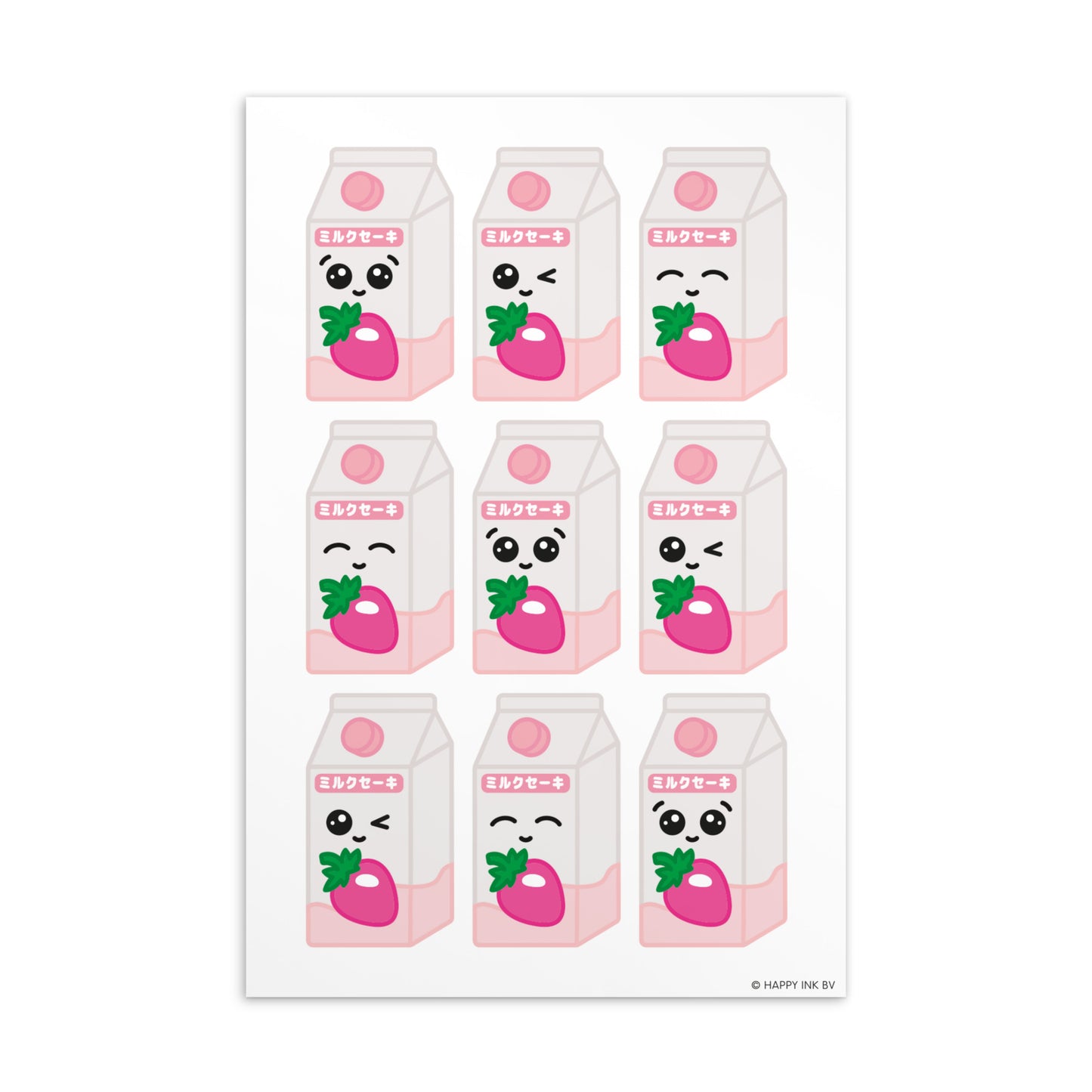 HAMSTA® Milkshake Mornings / Wallpaper - Postcard