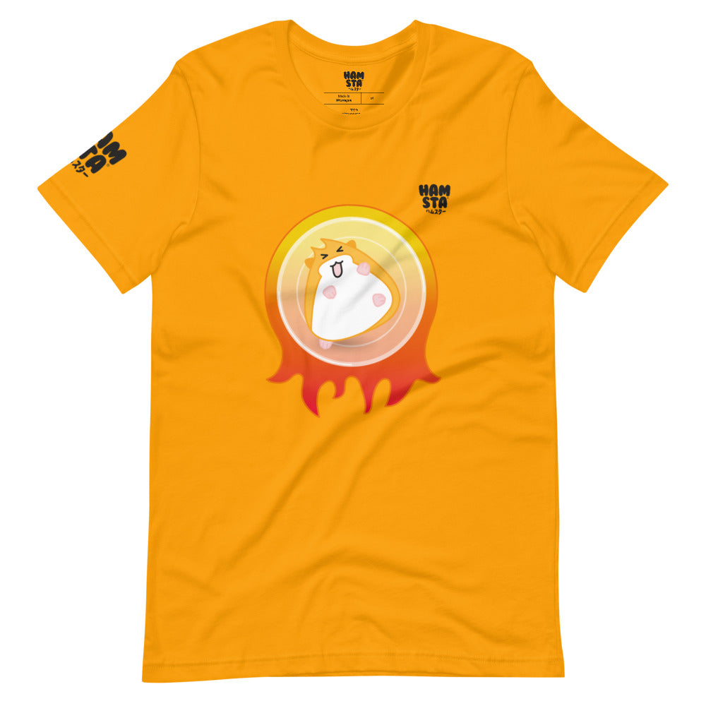 HAMSTA® Mila Sunrise - Hamsta Wheel / Da Orange Unisex Tee