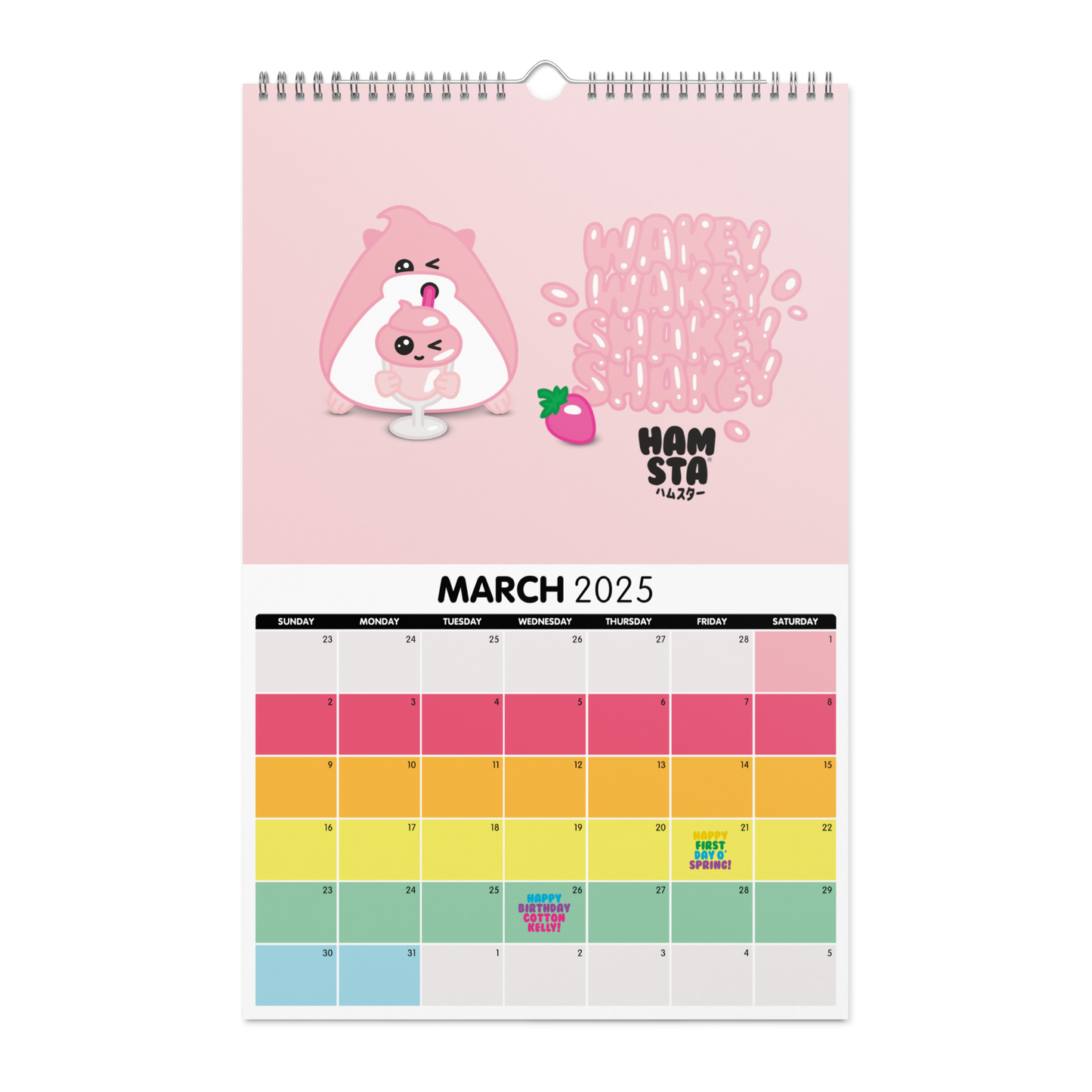 HAMSTA® Da Happy Calendar (2025)