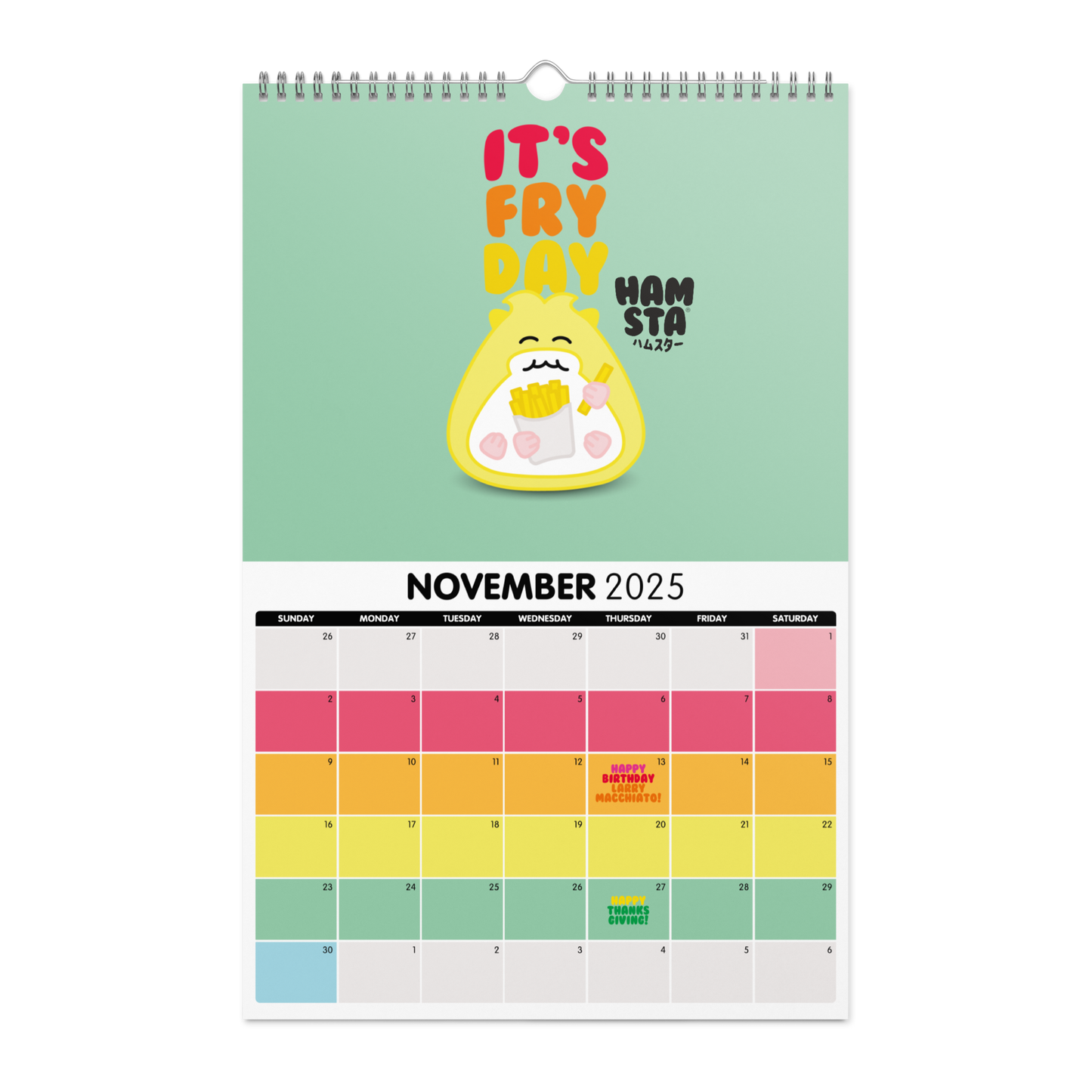 HAMSTA® Da Happy Calendar (2025)