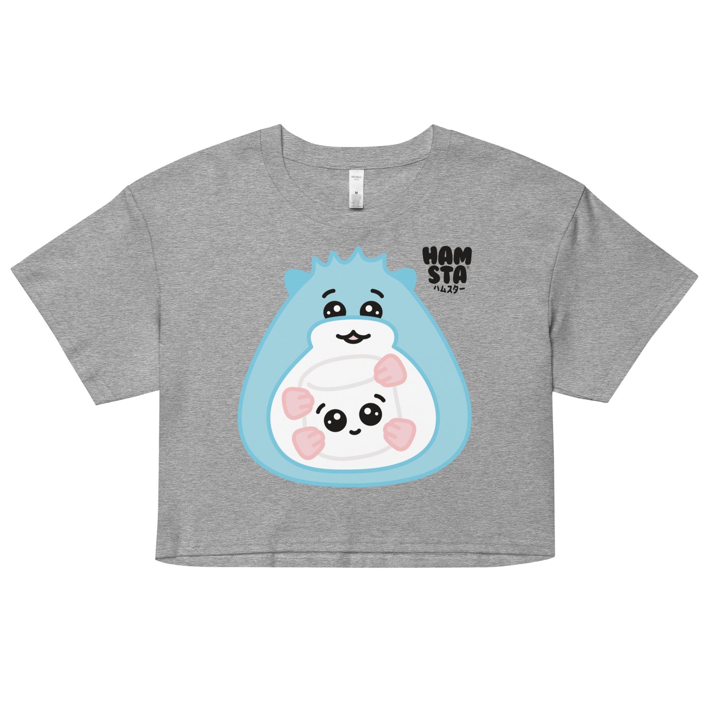 HAMSTA® Marshmallow Moods / Blue Barry - Crop top
