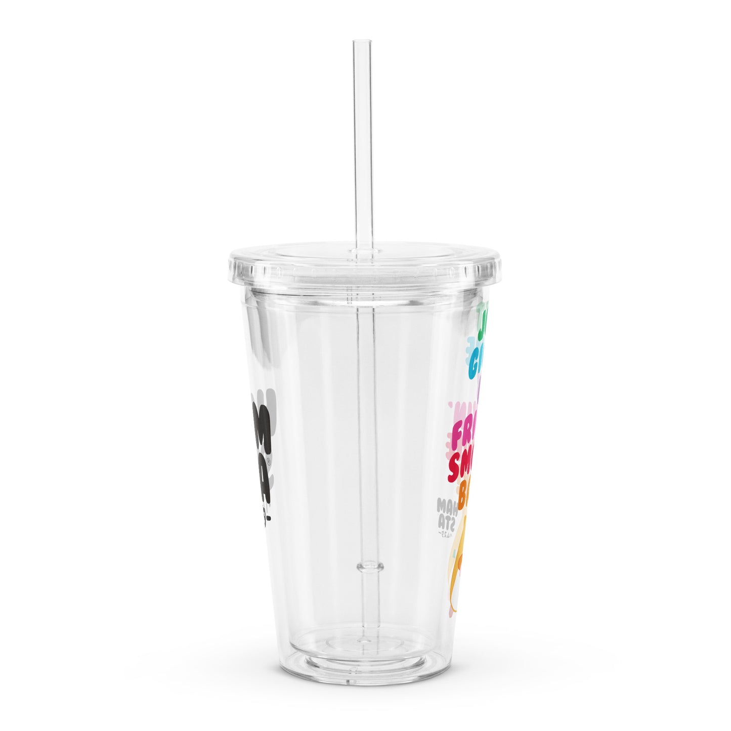 HAMSTA® HAMSTA BALL - Clear Plastic Tumbler