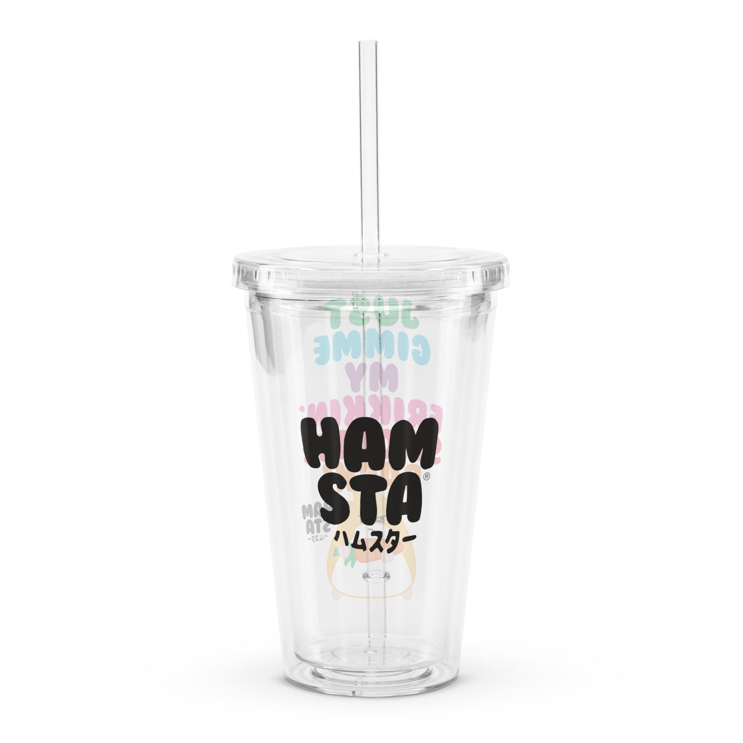 HAMSTA® HAMSTA BALL - Clear Plastic Tumbler