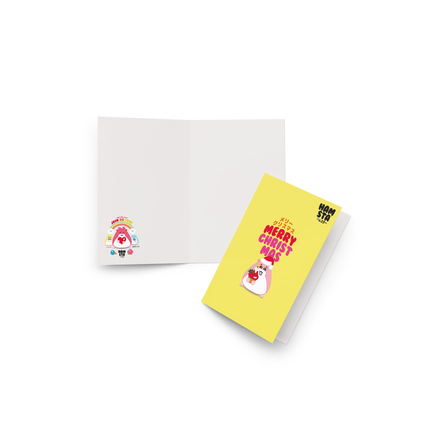 HAMSTA® Cotton Kelly / Merry Christmas - Greeting card