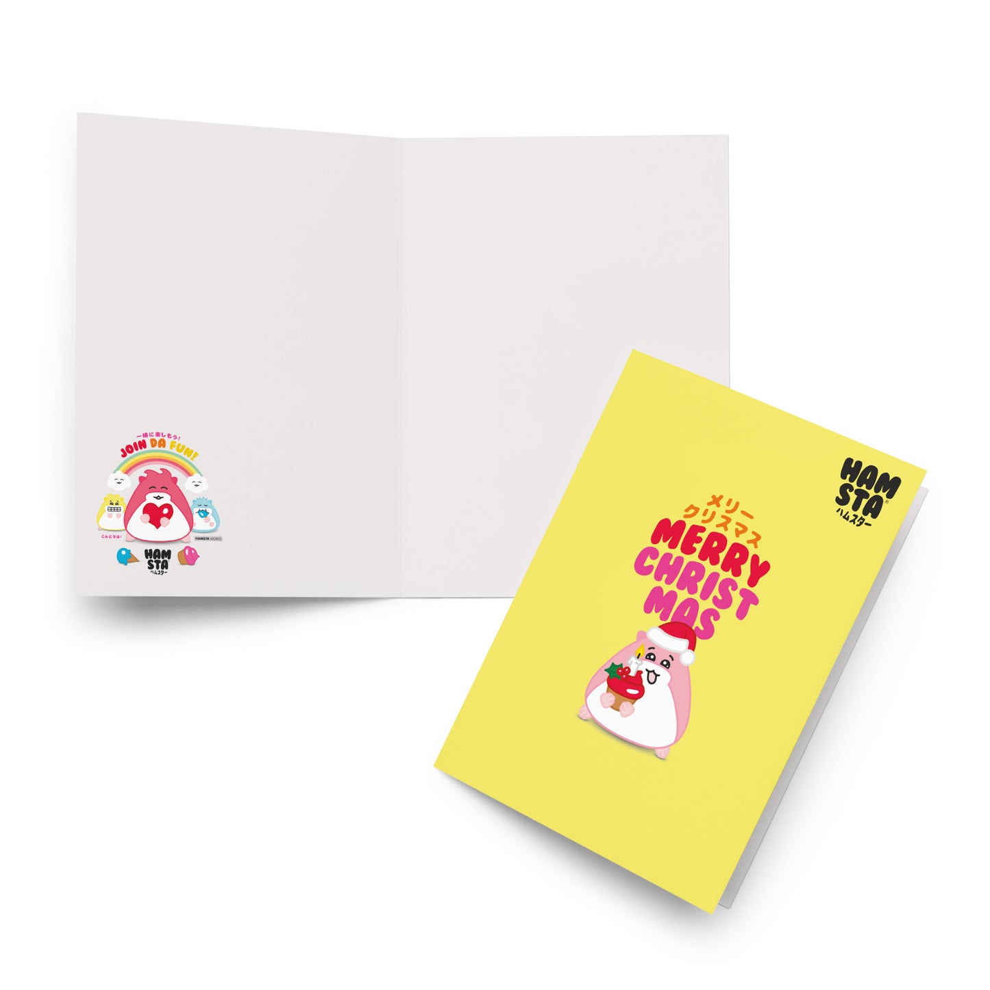 HAMSTA® Cotton Kelly / Merry Christmas - Greeting card