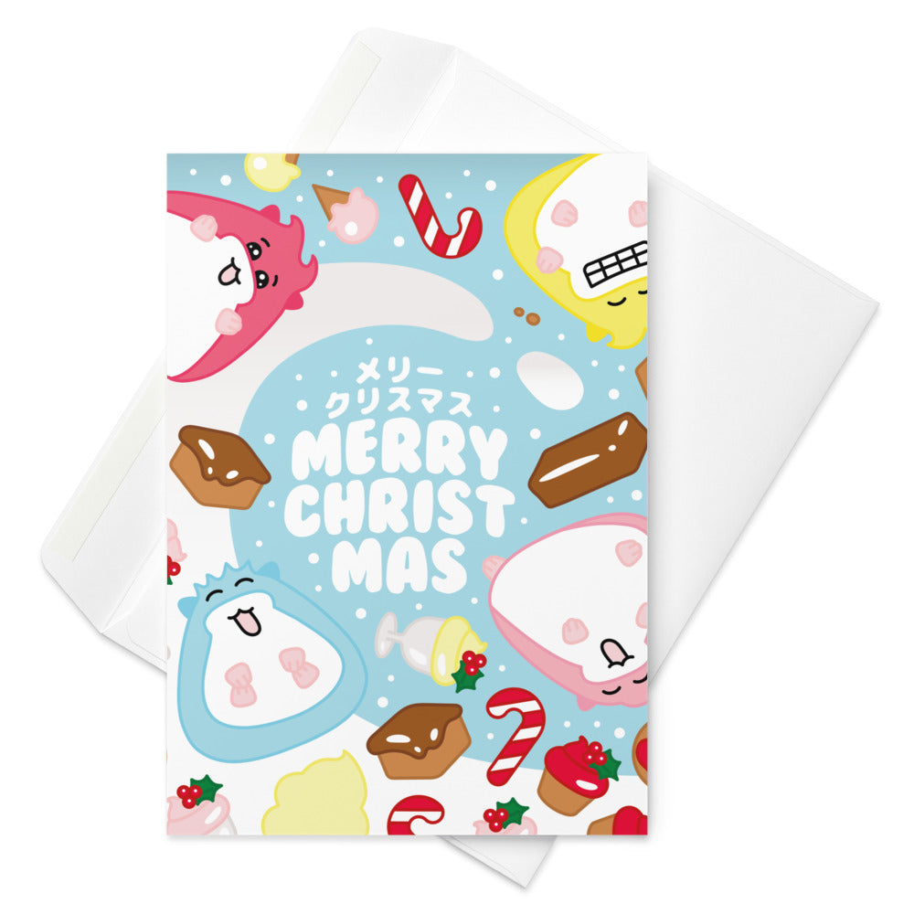 HAMSTA® Food Fo' Christmas - Greeting card