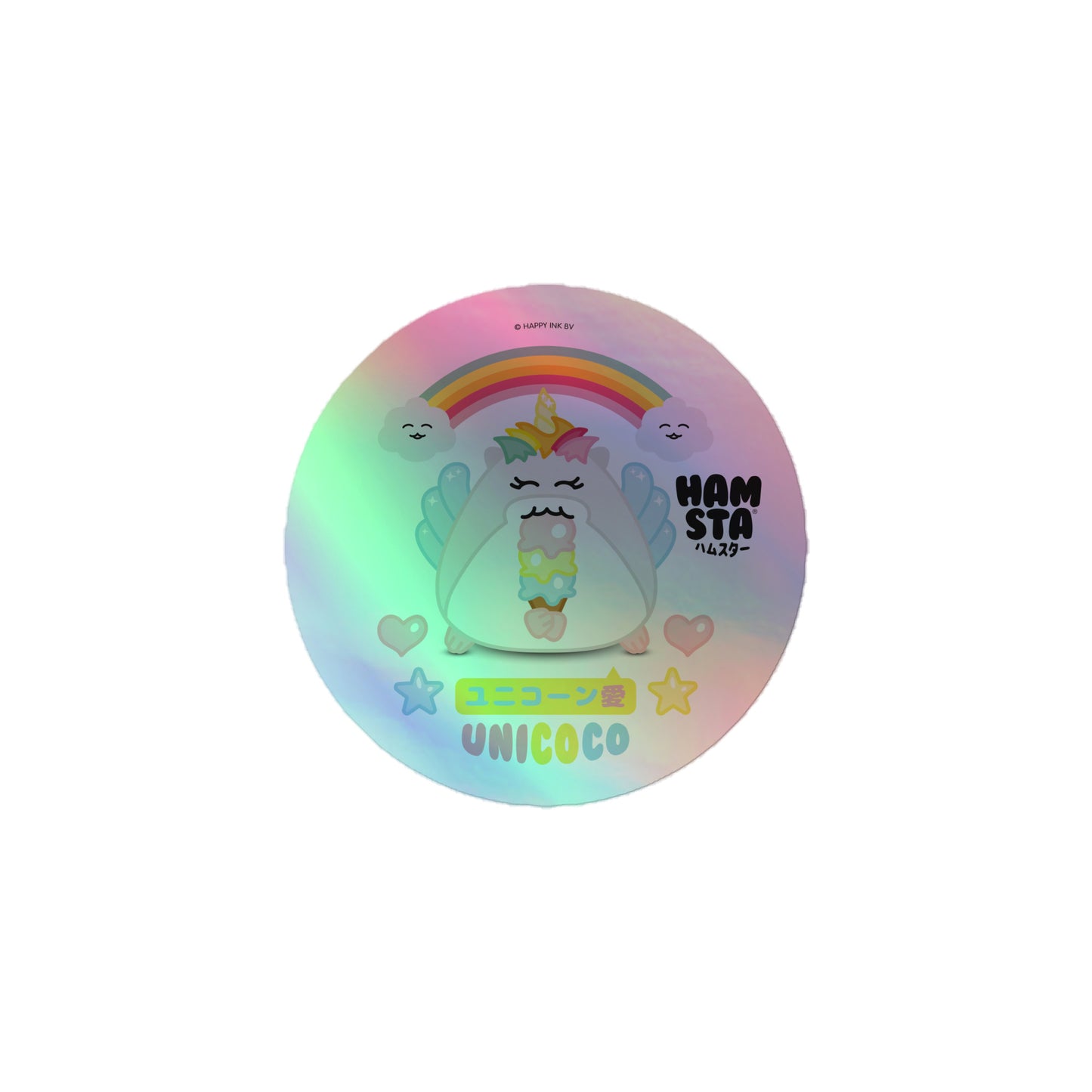 HAMSTA® Uni Coco - Holographic Stickers