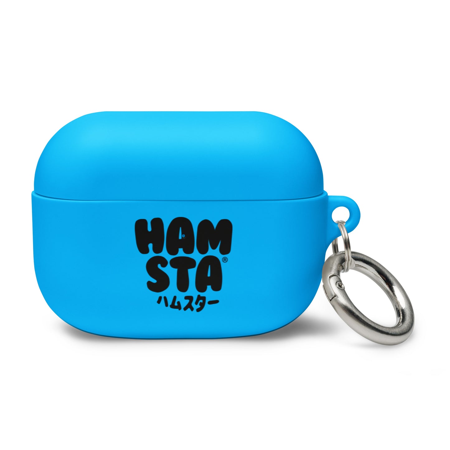 HAMSTA® Da Black Logo / Rubber Case for AirPods®