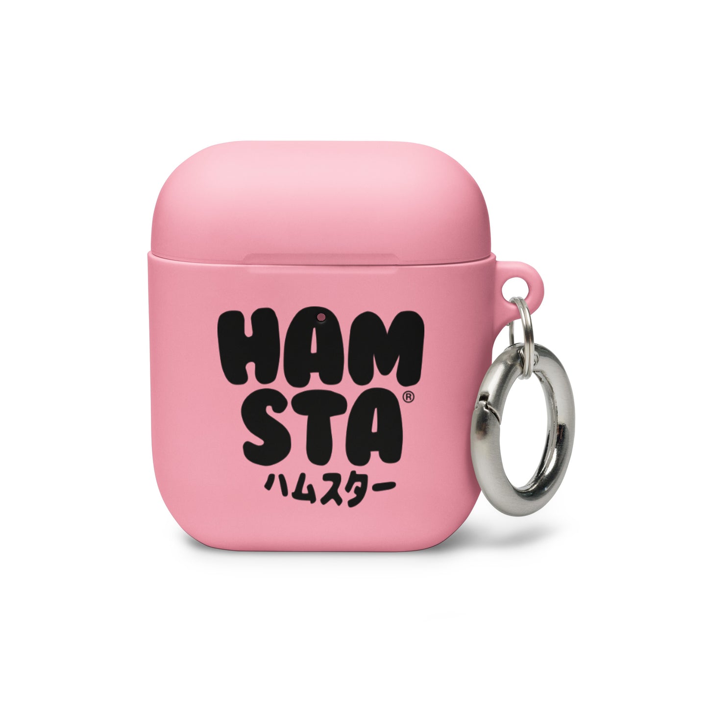 HAMSTA® Da Black Logo / Rubber Case for AirPods®