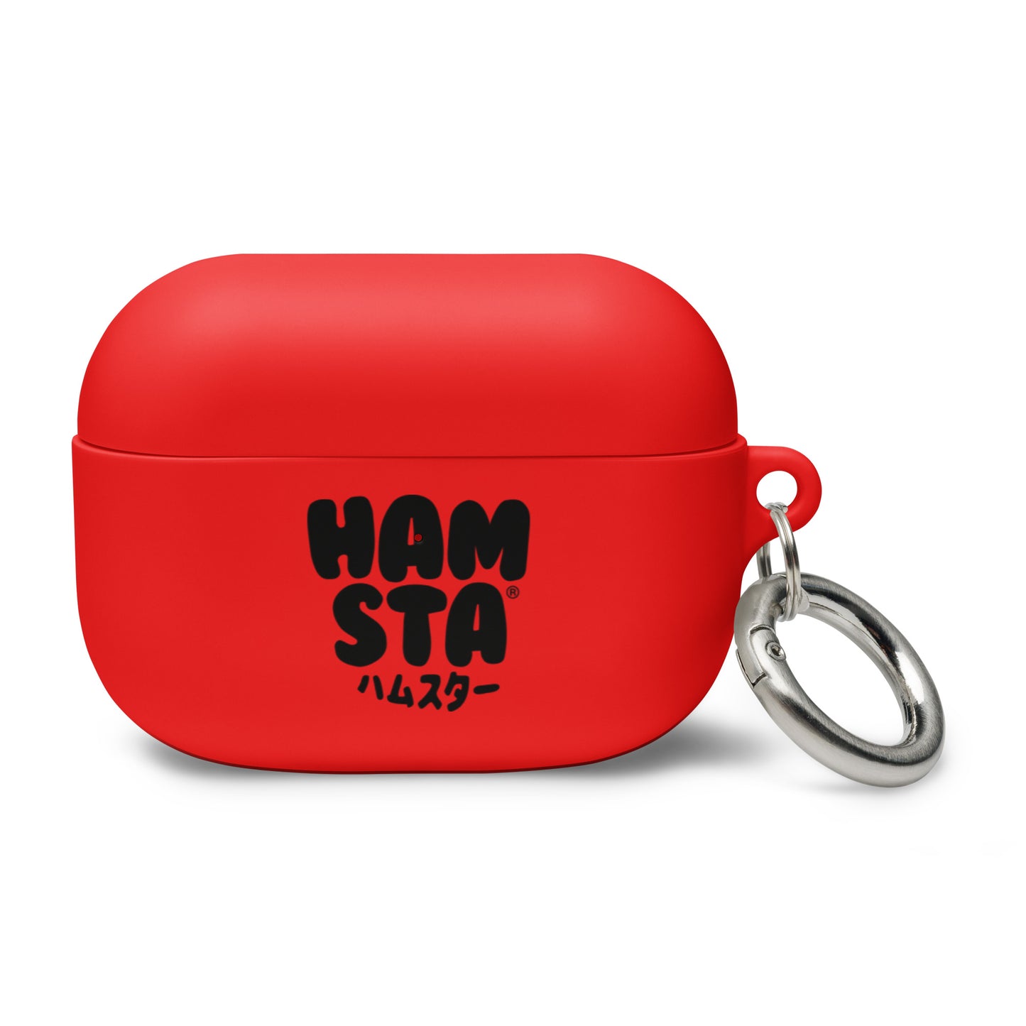 HAMSTA® Da Black Logo / Rubber Case for AirPods®