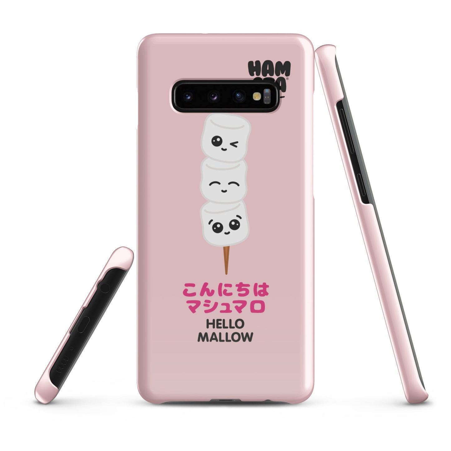 HAMSTA® Marshmallow Moods / Hello Mallow Pink - Snap case for Samsung®