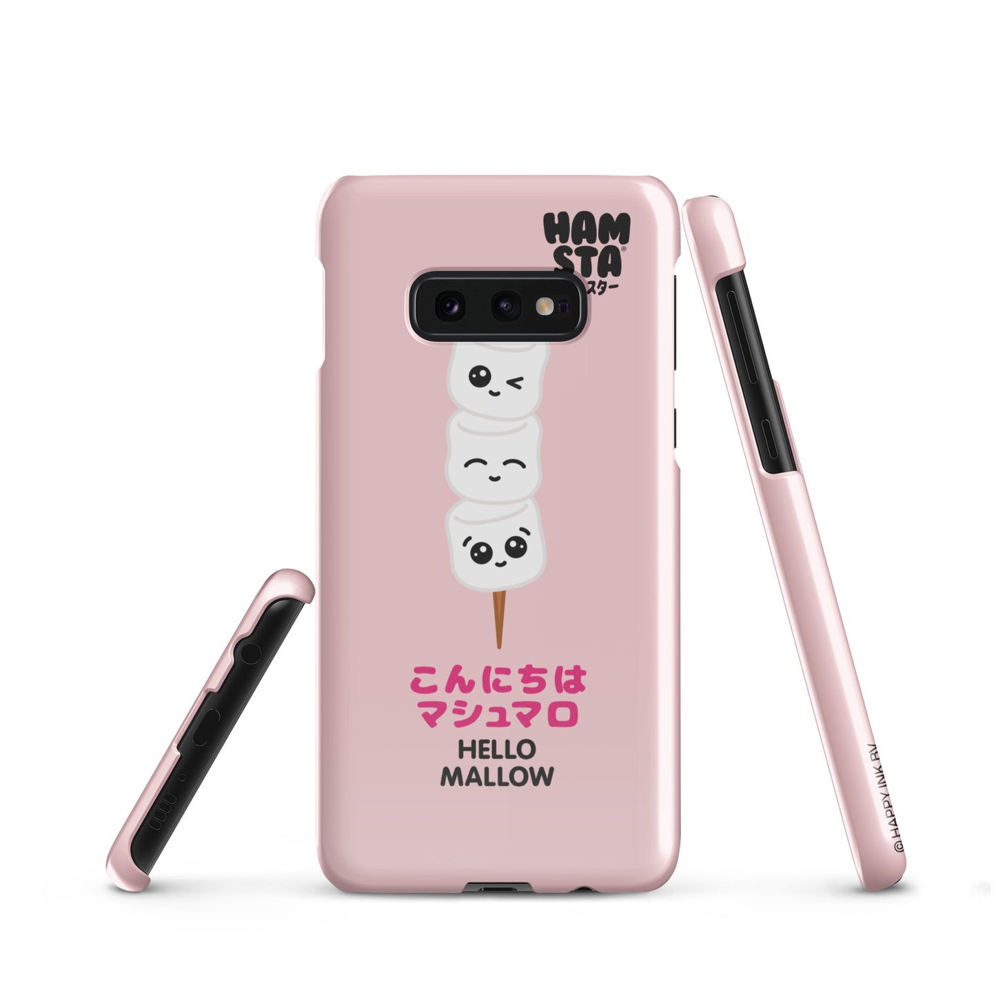 HAMSTA® Marshmallow Moods / Hello Mallow Pink - Snap case for Samsung®