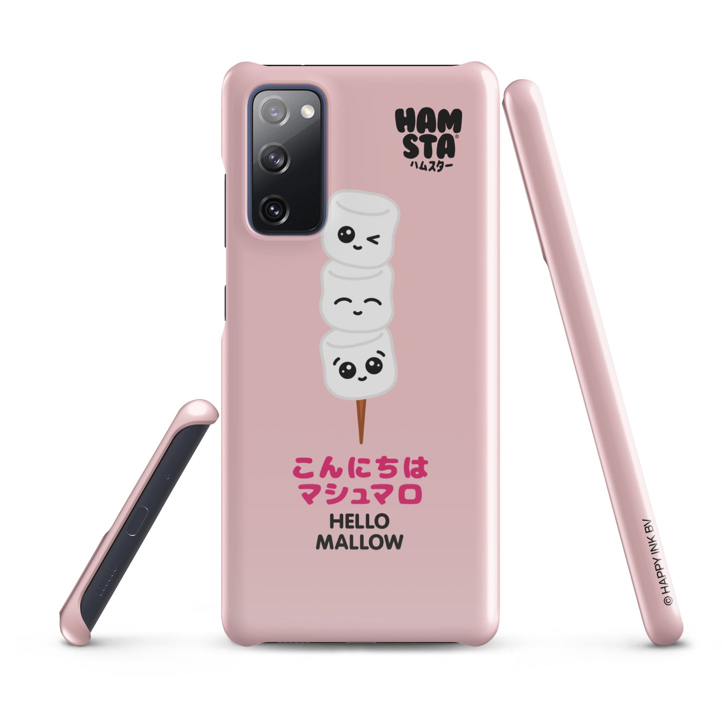 HAMSTA® Marshmallow Moods / Hello Mallow Pink - Snap case for Samsung®