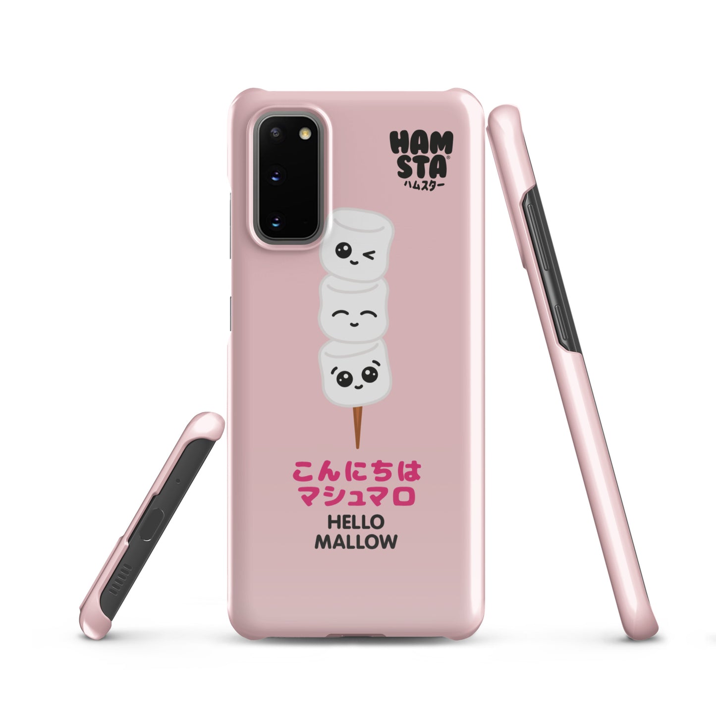 HAMSTA® Marshmallow Moods / Hello Mallow Pink - Snap case for Samsung®