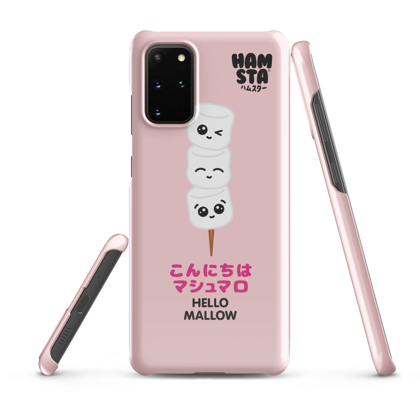 HAMSTA® Marshmallow Moods / Hello Mallow Pink - Snap case for Samsung®
