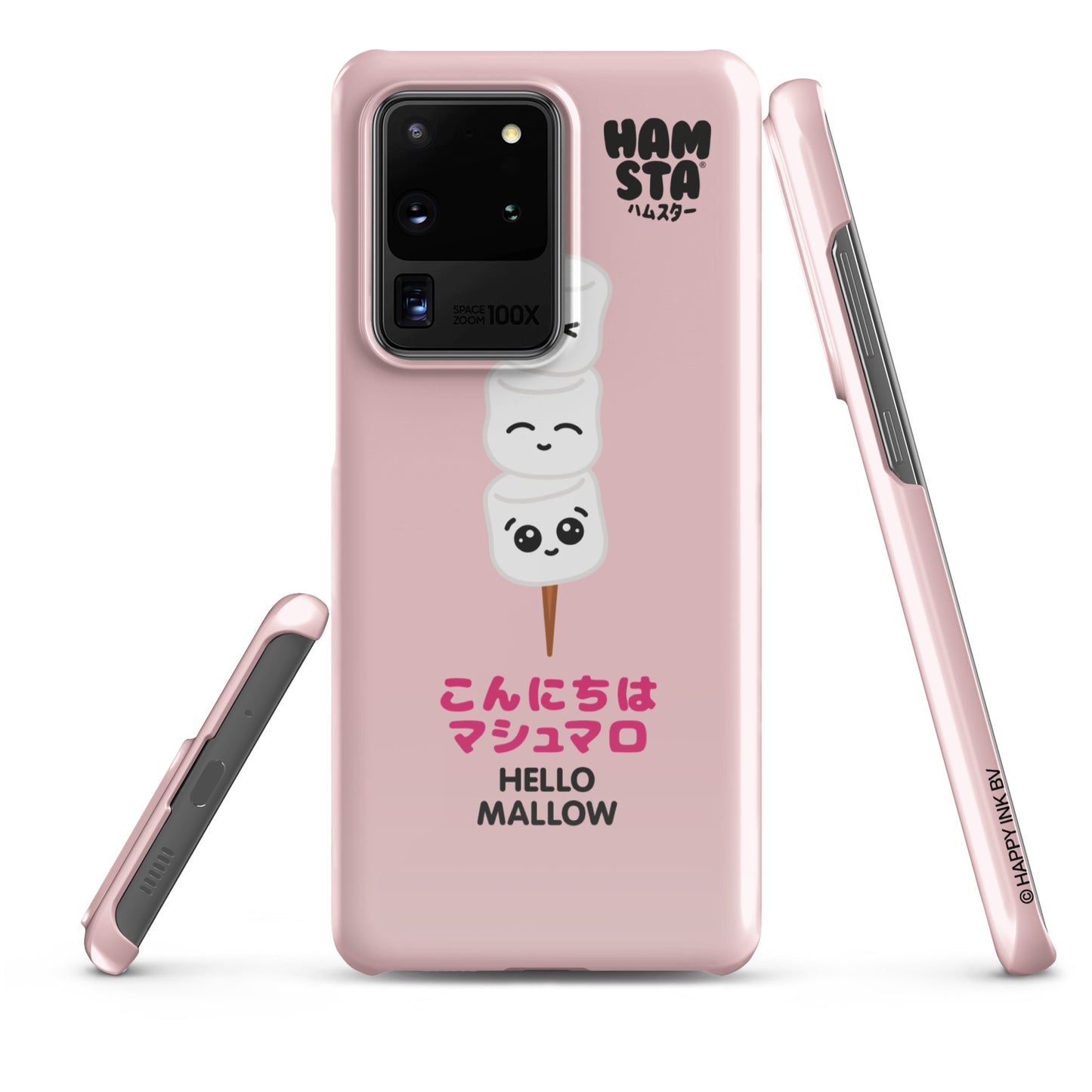 HAMSTA® Marshmallow Moods / Hello Mallow Pink - Snap case for Samsung®