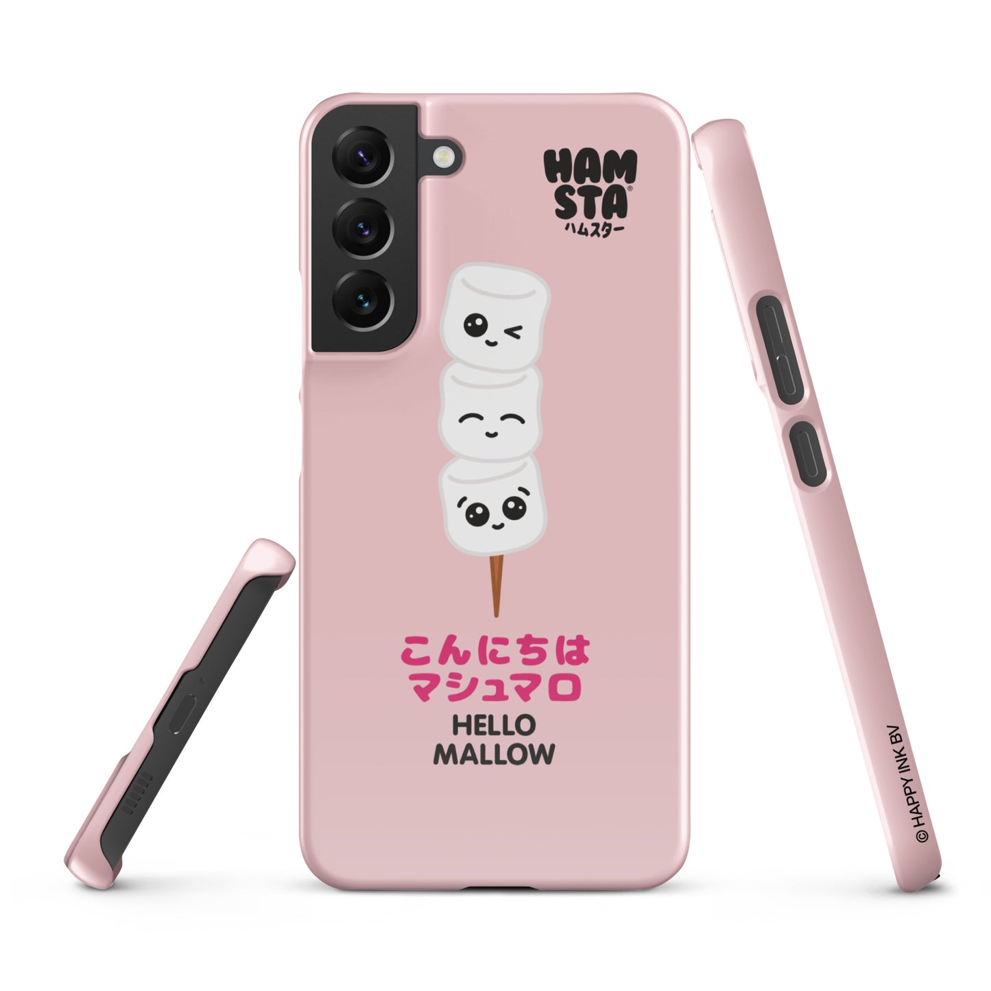 HAMSTA® Marshmallow Moods / Hello Mallow Pink - Snap case for Samsung®