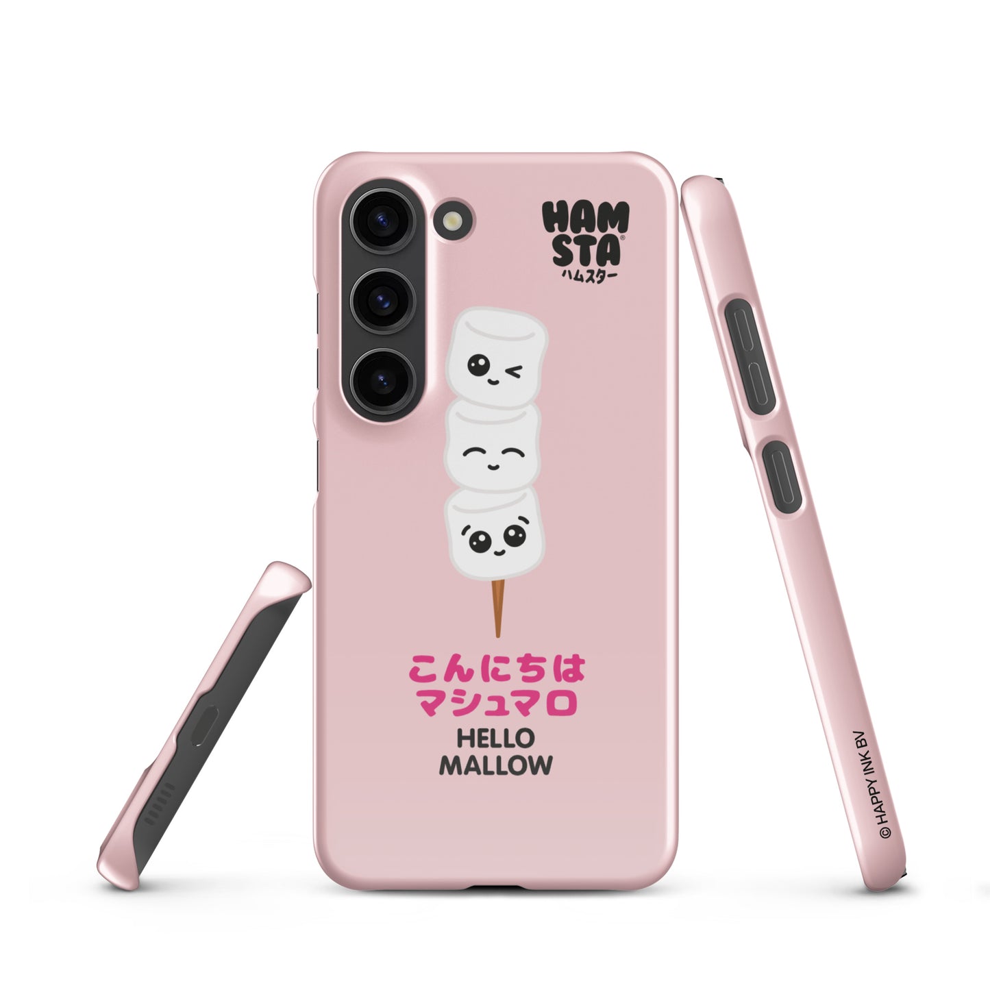 HAMSTA® Marshmallow Moods / Hello Mallow Pink - Snap case for Samsung®