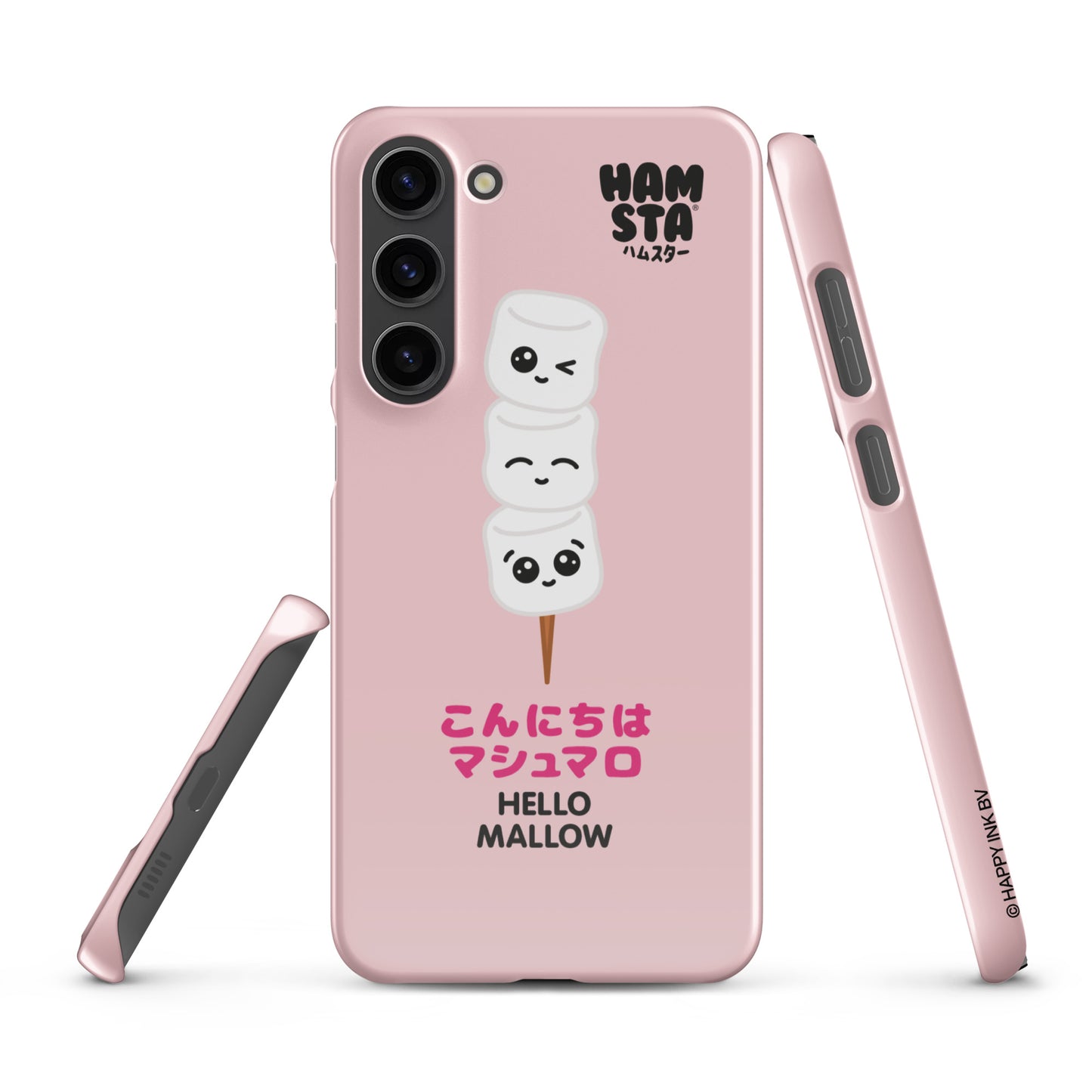 HAMSTA® Marshmallow Moods / Hello Mallow Pink - Snap case for Samsung®