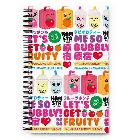 HAMSTA® From Harajuku With Love / Wallpaper - Spiral notebook