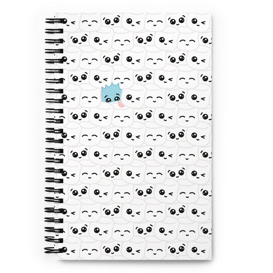 HAMSTA® Marshmallow Moods / Wallpaper - Spiral notebook