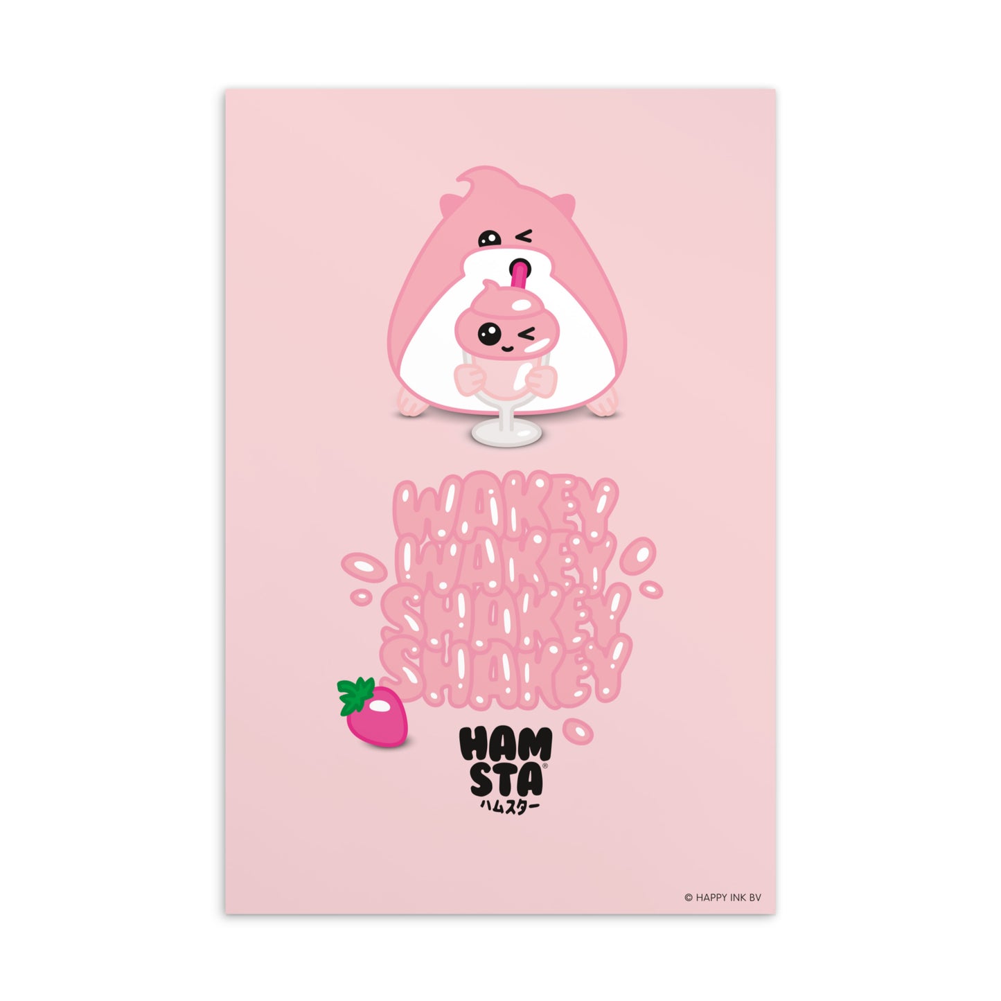 HAMSTA® Milkshake Mornings - Postcard