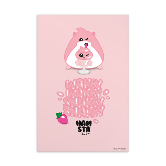 HAMSTA® Milkshake Mornings - Postcard