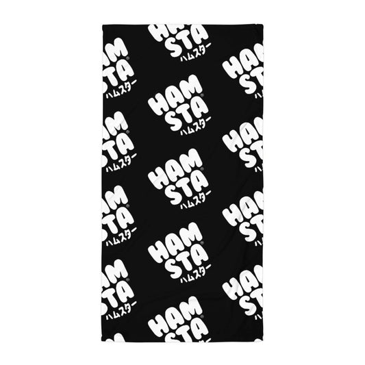 HAMSTA® Da White Logo Repeat - Towel