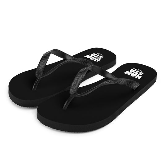 HAMSTA® Da White Logo - Flip-Flops