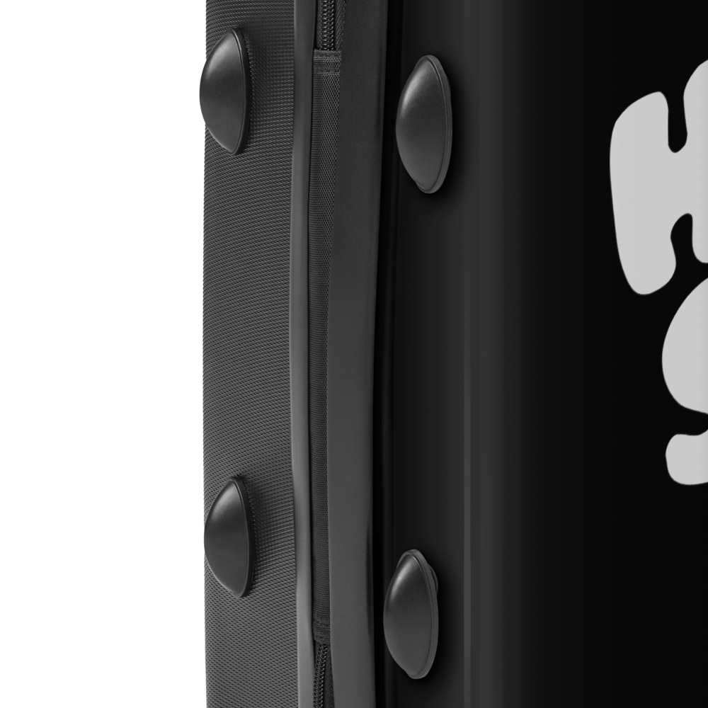 HAMSTA® DA WHITE LOGO - Suitcase