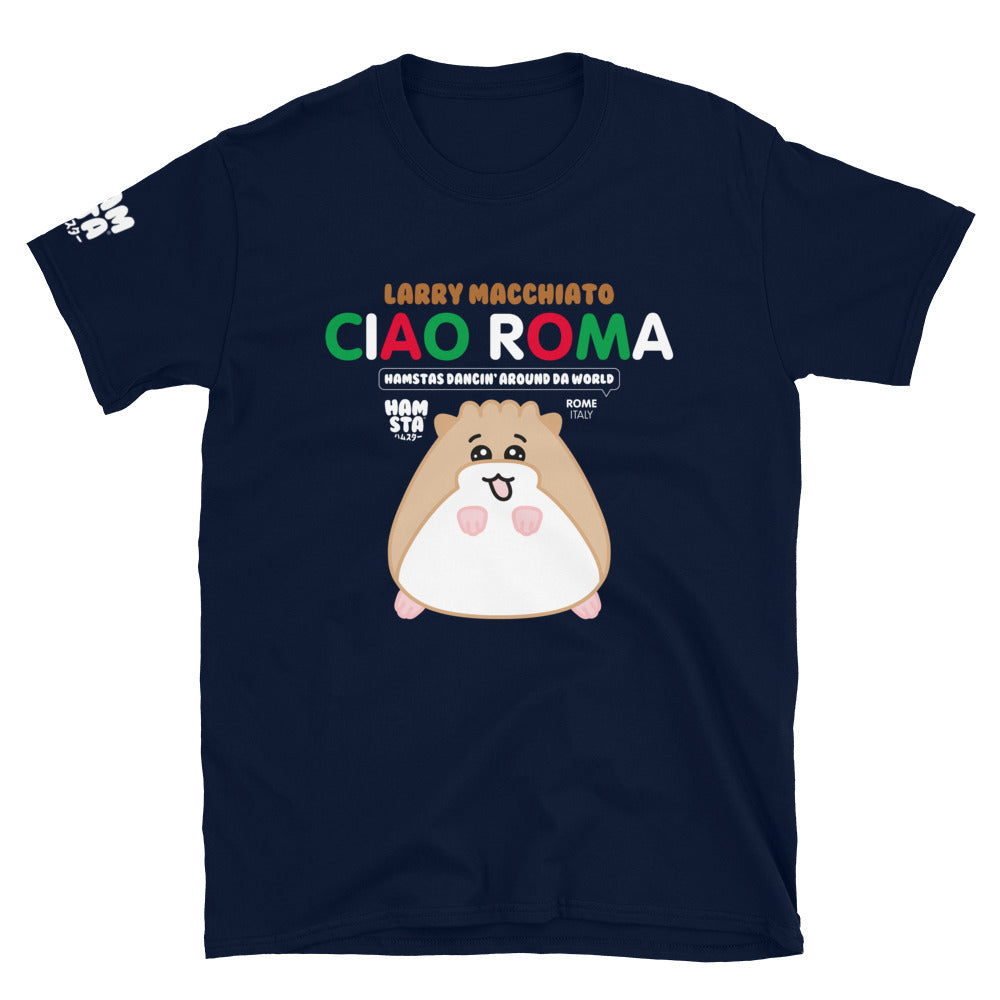 HAMSTA® Ciao Roma / Larry Macchiato - Unisex T-Shirt Navy