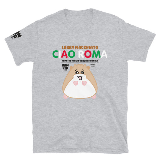 HAMSTA® Ciao Roma / Larry Macchiato - Unisex T-Shirt Grey