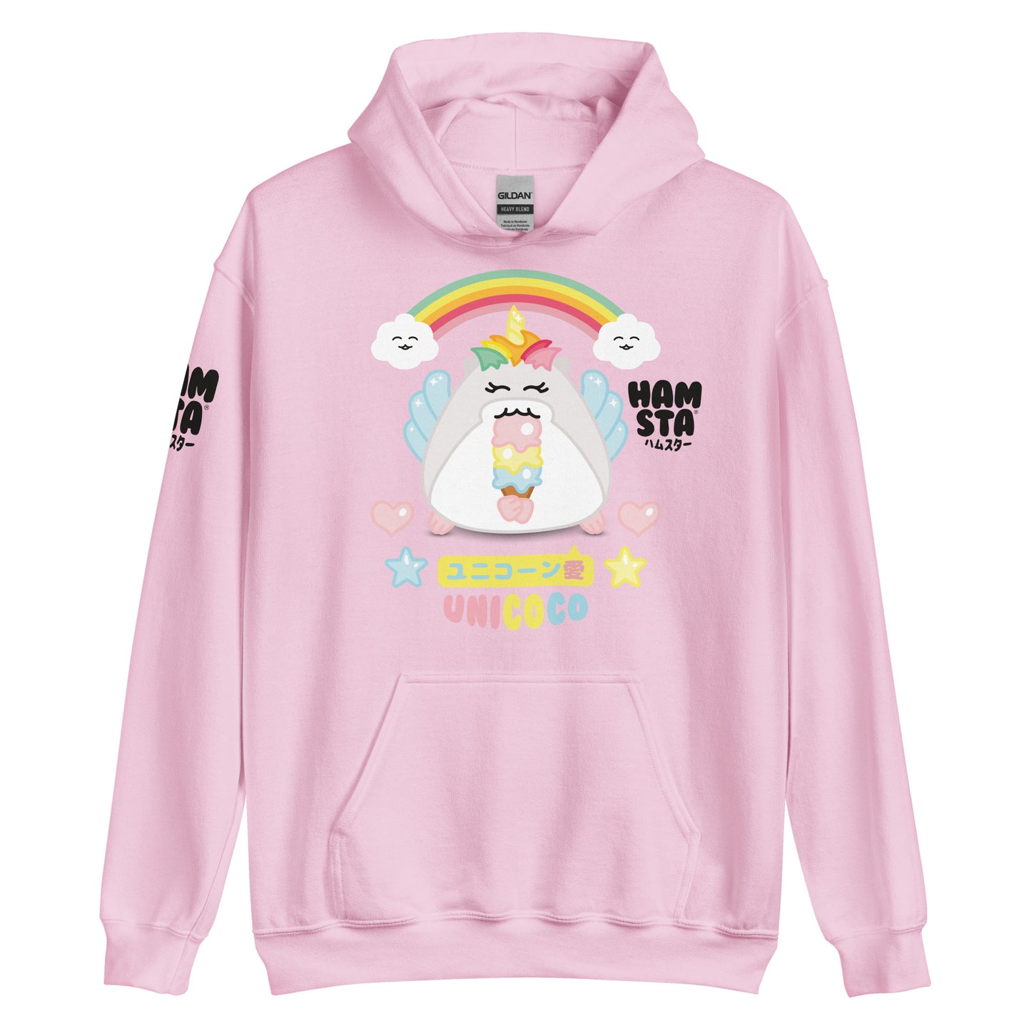 HAMSTA® Uni Coco / Pink - Unisex Hoodie
