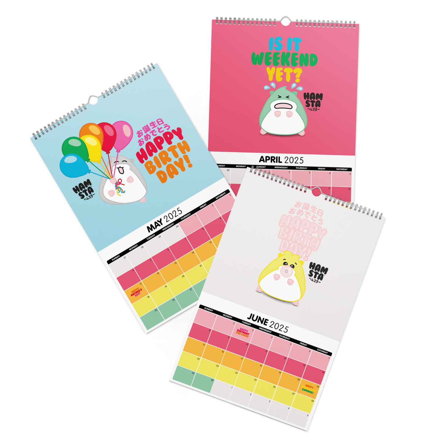 HAMSTA® Da Happy Calendar (2025)