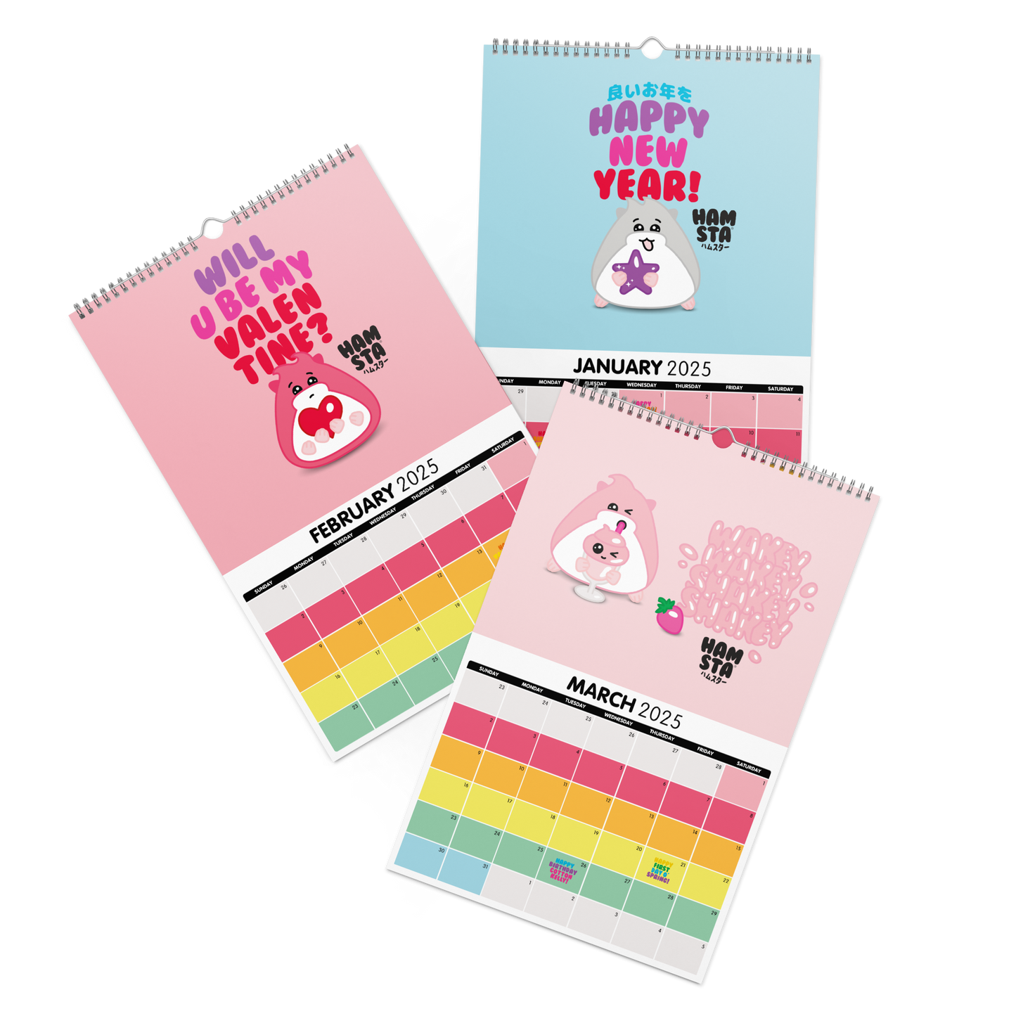 HAMSTA® Da Happy Calendar (2025)