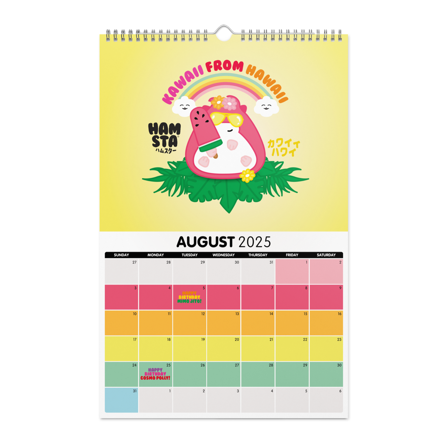 HAMSTA® Da Happy Calendar (2025)