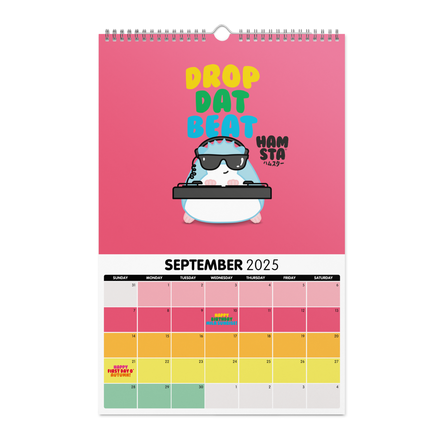 HAMSTA® Da Happy Calendar (2025)