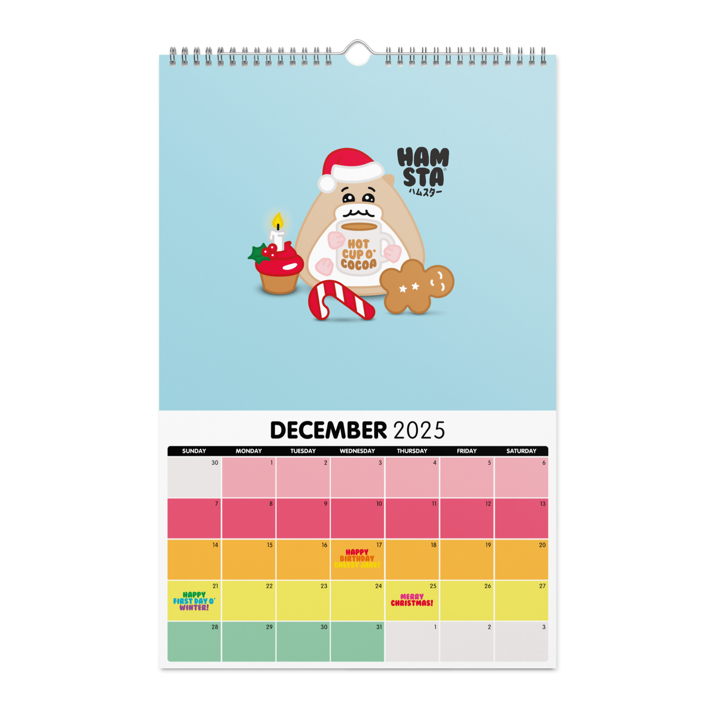 HAMSTA® Da Happy Calendar (2025)